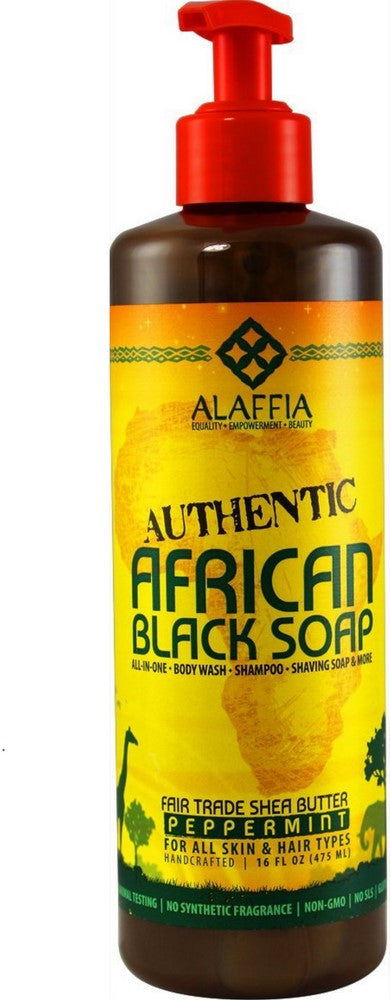 ALAF BLK SOAP PEPPERMINT ( 1 X 16 O    )-0