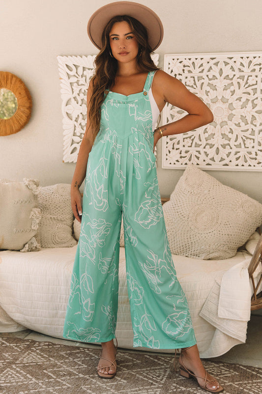 Lorelai Wide Leg Overalls-0