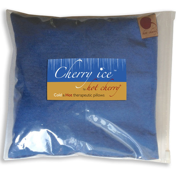 Cherry Ice® Blue Denim Square in Zip-close Freezer Bag-0