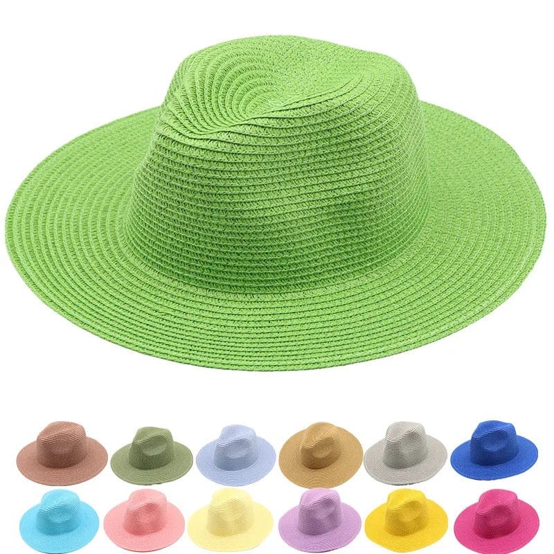 Breathable Straw fedora-2
