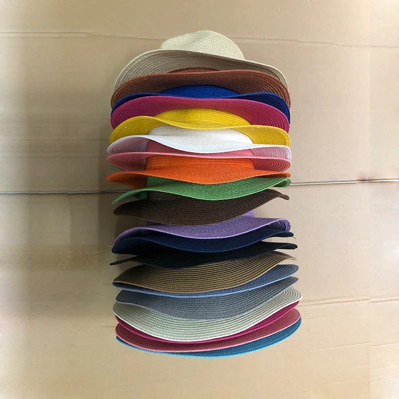 Breathable Straw fedora-1